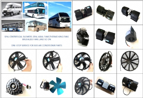 BUS AIR CONDITIONER BLOWERS AND FANS