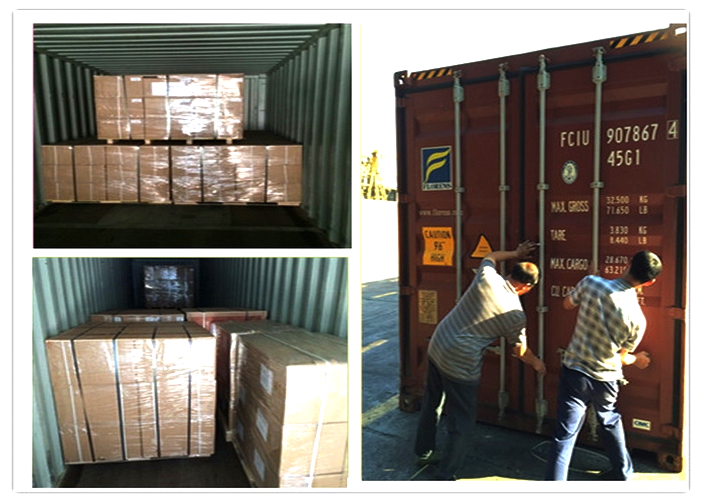 SHIPMENT PACKAGES BY SEA FREIGHT