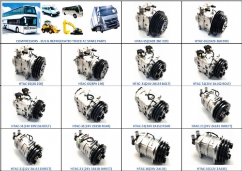 BUS AIR CONDITIONER COMPRESSORS